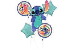 Foil balloon - Bouquet - Stitch - 5 pieces